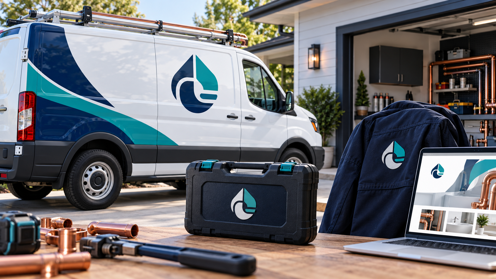 25 Plumbing Logo Ideas That Work on Vans, Workwear, and Websites